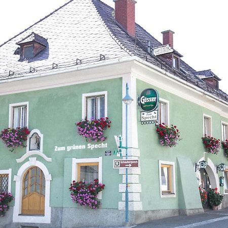 Gasthof Zum Gruenen Specht Oberzeiring Exteriör bild
